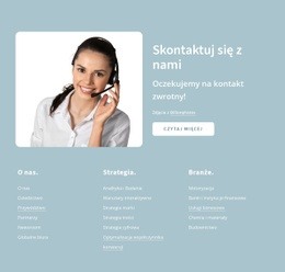 Świetny Kreator Stron Internetowych Dla Skontaktuj Się Z Nami Zablokuj Za Pomocą Przycisku