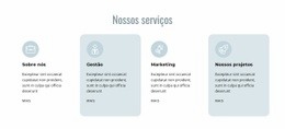 Gestão E Marketing - Modelo HTML5 Pronto Para Usar