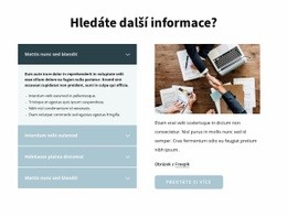 Více Informací – Krásné Téma WordPress