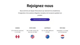 Superbe Conception De Site Web Pour Rejoignez-Nous Aujourd'Hui