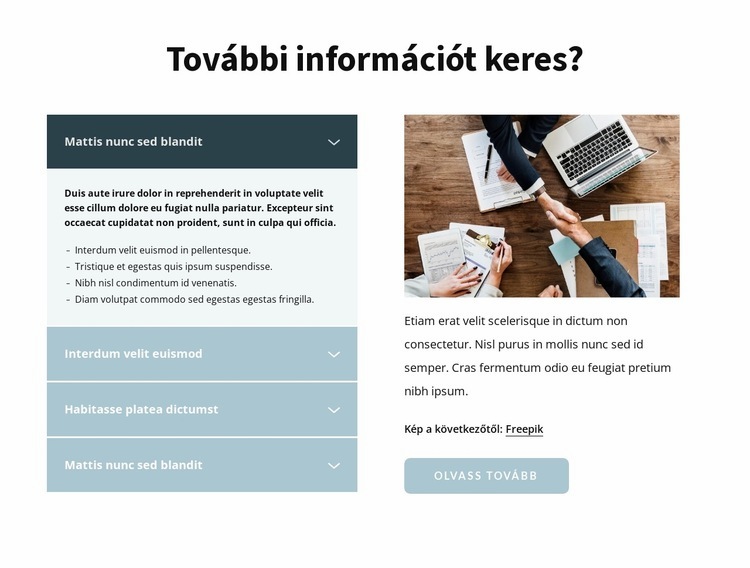 Több információ Sablon