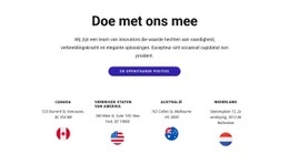 Geweldig Website-Ontwerp Voor Vergezel Ons Vandaag