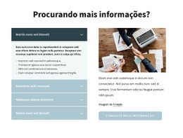 Mais Informações - Construtor De Sites Criativos E Multifuncionais