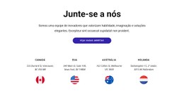 Junte-Se A Nós Hoje Modelo De Site CSS