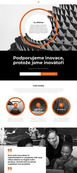 Propagace Obsahu – Responzivní Téma WordPress