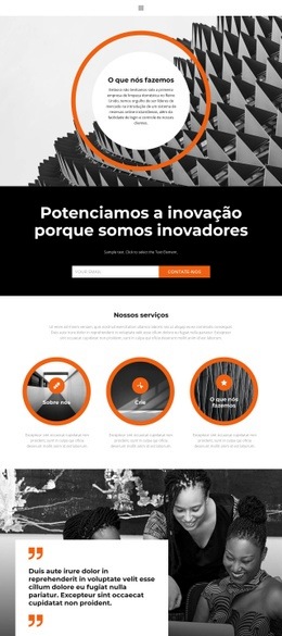 Promoção De Conteúdo - HTML Website Creator
