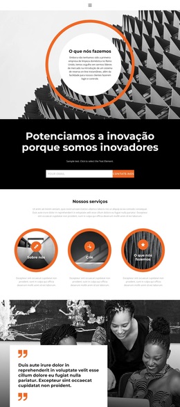 Promoção De Conteúdo - Tema WordPress Responsivo