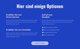 Hier Sind Einige Optionen - Website-Design
