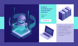 Alojamiento VPS En La Nube: Plantilla De Sitio Web Premium Para Empresas