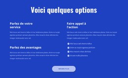 Conception Du Site Pour Voici Quelques Options