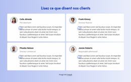 Lisez Ce Que Disent Les Clients