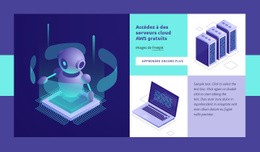 Hébergement Cloud VPS - Glisser-Déposer Un Modèle De Page