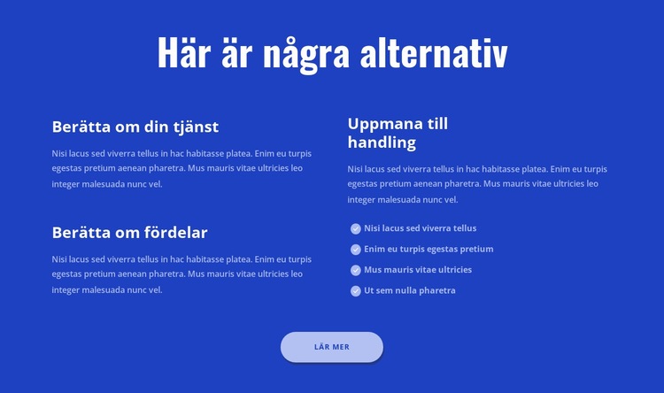 Här är några alternativ WordPress -tema