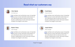 Read What Customers Say