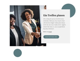 Website-Maker Für Planen Sie Ein Treffen