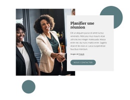 Planifier Une Réunion - Conception De Sites Web Professionnels