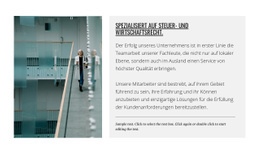 Rechtsberatung - Kostenlose Website-Vorlage