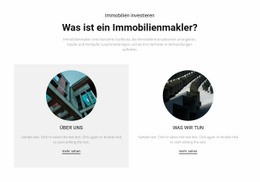 Gewerbeimmobilienmakler - Ultimatives Website-Design