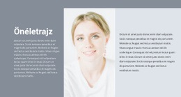 Css-Sablon Ehhez: Kozmetikus Önéletrajz