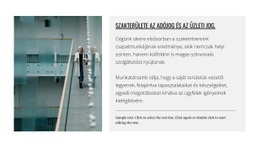 Jogi Konzultáció - Személyes Webhelysablonok