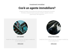 Agente Immobiliare Di Affari - Miglior Modello HTML