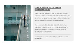 Juridisch Advies - Gratis Websitesjabloon