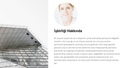 Bir Mimarla Işbirliği Basit CSS Şablonu