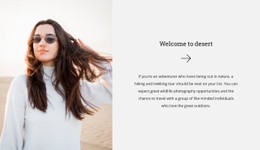 Desert Guide CSS Template