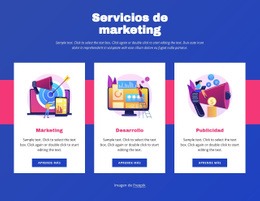 Servicios De Marketing Sitio Web De Servicios