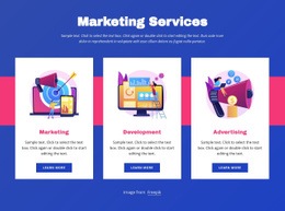 Marketing Services - Easy-To-Use Html Code