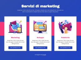 Servizi Di Marketing - HTML Layout Builder