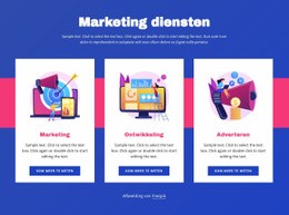 Marketing Diensten Onbeperkte Downloads