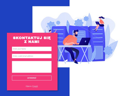 Formularz Kontaktowy Ze Zdjęciem I Kształtem - Konfigurowalny Profesjonalny Motyw WordPress