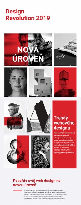 Revoluce V Navrhování Umění – Šablona Premium Elements