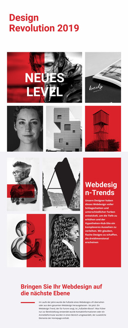 Revolution Der Kunstgestaltung - Moderne Joomla-Vorlage