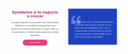 Cita Sobre Fondo Y Texto - Builder HTML