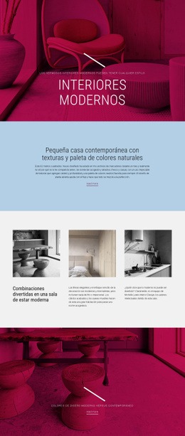 Mobiliario Art Nouveau - Hermosa Plantilla HTML5