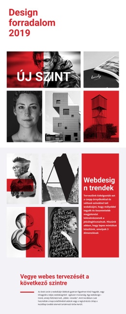 A Tervező Művészet Forradalma – Webhelykészítő Sablon