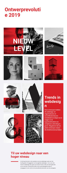 Revolutie In Het Ontwerpen Van Kunst - Premium-Elementensjabloon