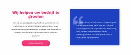 Citaat Op Achtergrond En Tekst - Gratis Websitesjabloon