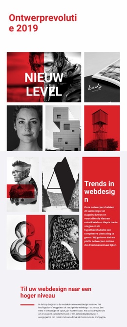 Revolutie In Het Ontwerpen Van Kunst - Creatieve Multifunctionele Sjabloon