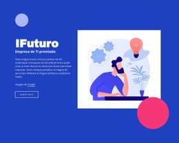 SEO Da Página De Destino Para Serviços De Consultoria E Suporte De TI