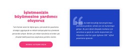 Arka Plan Ve Metin Üzerine Alıntı Yapın - Builder HTML