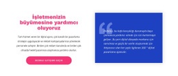 Arka Plan Ve Metin Üzerine Alıntı Yapın - Ücretsiz Web Sitesi Şablonu