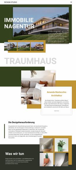 Traum Immobilienagentur - Ultimative Joomla-Vorlage