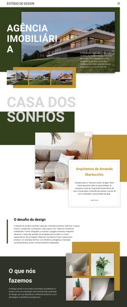 Agência Imobiliária De Sonho - Modelos On-Line