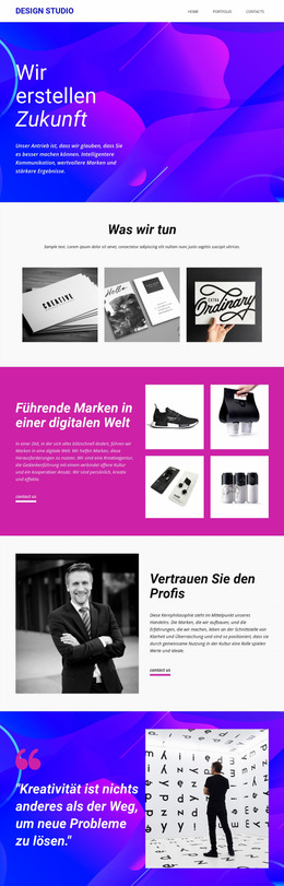 Progressive Kunst Und Design – Joomla-Website-Template