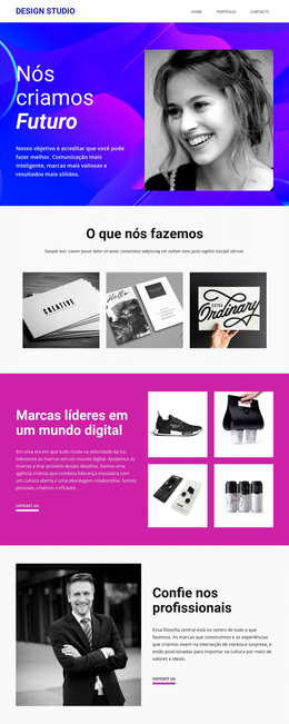 Arte E Design Progressivos - Tema WordPress Personalizado