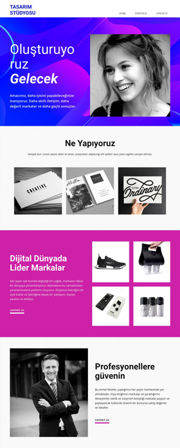 İlerici Sanat Ve Tasarım - Özel WordPress Teması