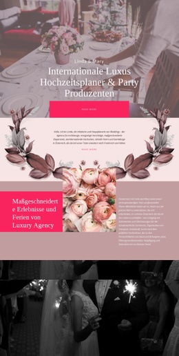 Luxus Hochzeit Produzenten